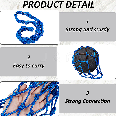  Polyester Basketball Net AJEW-CN0002-47B-1