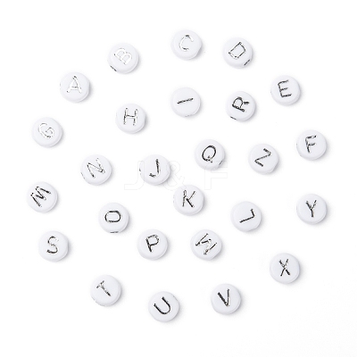 Plating Acrylic Beads X-PACR-Q112-07B-1