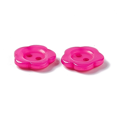 Resin Buttons RESI-D031-15mm-04-1