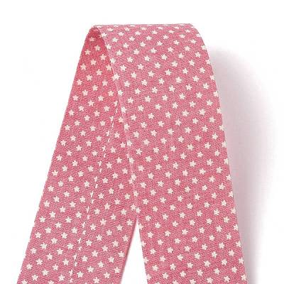 5M Cotton Linen Strar Printed Ribon LS-OCOR-K008-01C-04-1