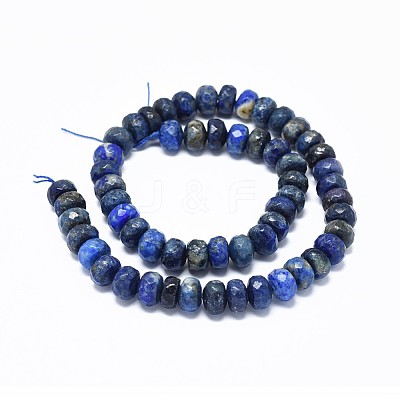 Natural Lapis Lazuli Beads Strands G-F632-15-04-1