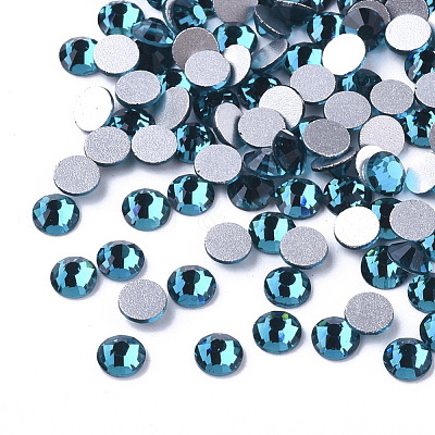 Glass Flat Back Rhinestone Cabochons RGLA-S002-12SS-11-1