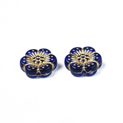 Plating Acrylic Beads X-PACR-N008-013-1