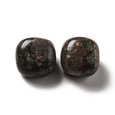 Natural Glaucophane Beads G-G979-A17-1