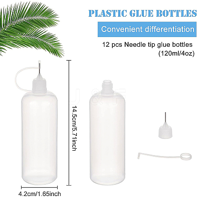 Plastic Glue Bottles DIY-BC0009-16C-1