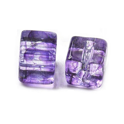 500Pcs Transparent Crackle Glass Beads EGLA-NH0001-01G-1