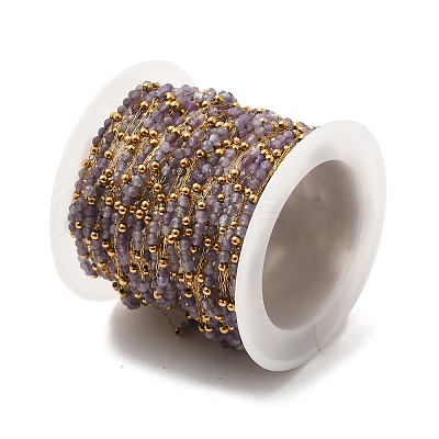 Ion Plating(IP) Real 18K Gold Plated 316 Surgical Stainless Steel Link Chains CHS-G033-01I-1