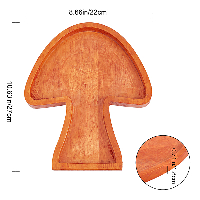Wood Presentation Boxes for Gemstone Display AJEW-WH0258-185-1