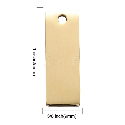 Ion Plating(IP) 304 Stainless Steel Pendants STAS-I140-22B-A-1