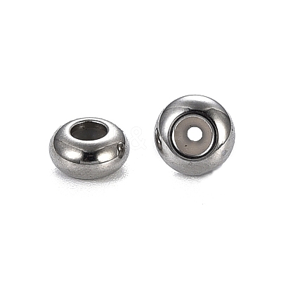 304 Stainless Steel Beads STAS-S103-18B-P-1