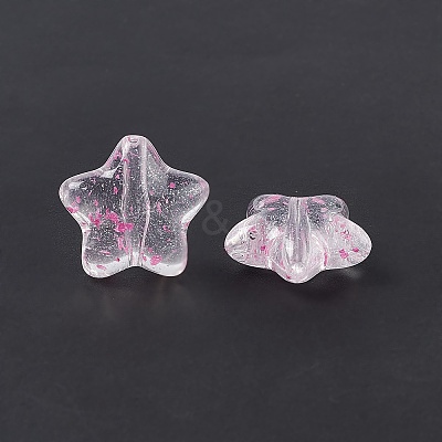 Transparent Acrylic Beads OACR-H019-33B-1