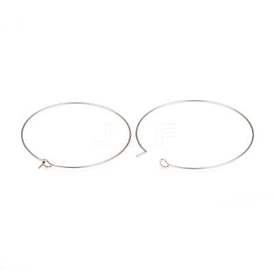 316L Surgical Stainless Steel Hoop Earring Findings X-STAS-G229-07P-06-1