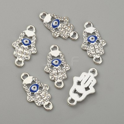 Zinc Alloy Enamel Link Connectors FIND-TAC0011-49S-1