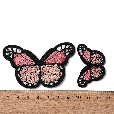 Polyester Embroidery Cloth Iron On/Sew On Patches DIY-U009-03-1