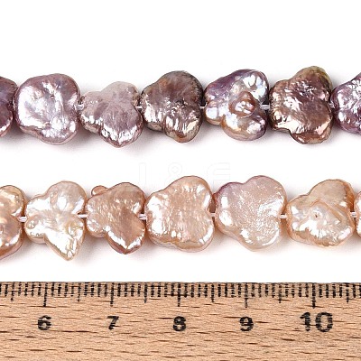 Natural Baroque Keshi Pearl Beads Strands PEAR-N020-P41-02A-1