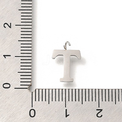 304 Stainless Steel Micro Pave Cubic Zirconia Pendants STAS-H228-06P-T-1