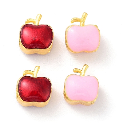 Alloy Enamel Beads ENAM-B001-06-1