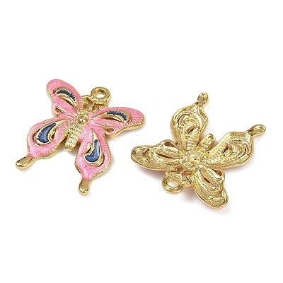 304 Stainless Steel Enamel Pendants STAS-L290-19B-G-1