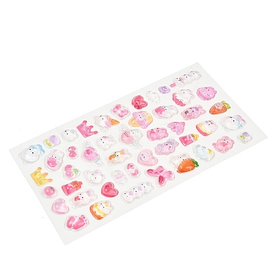 PET 3D Puffy Stickers STIC-NH0001-02D-1