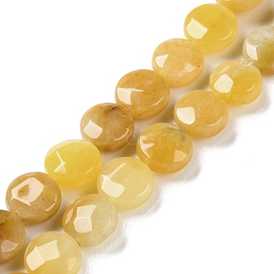 Natural Topaz Jade Beads Strands G-K357-B05-01-1