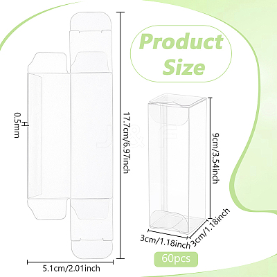 Foldable PET Packing Boxes CON-WH0099-87A-1