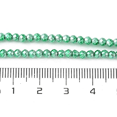 Baking Paint Synthetic Non-Magnetic Hematite Beads Strands G-H020-K01-05-1