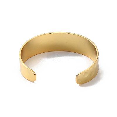 Rack Plating Brass Cuff Bangles BJEW-A137-08G-1
