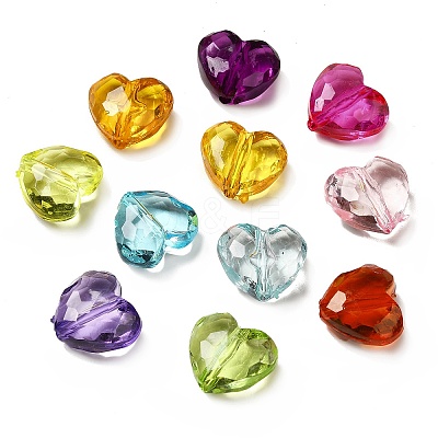 Transparent Acrylic Beads MACR-C014-01A-1
