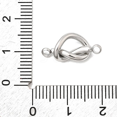 304 Stainless Steel Connector Charms STAS-B113-03P-1