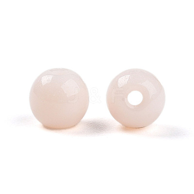 Opaque Solid Color Glass Beads X1-GLAA-N007-4mm-A10-1