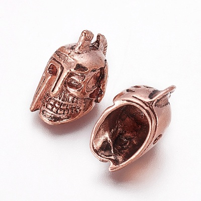 Tibetan Style Alloy Beads PALLOY-F224-15ARG-1