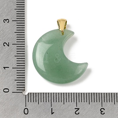 Natural Green Aventurine Pendants G-A297-02G-08-1