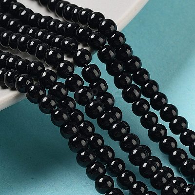 Glass Pearl Beads Strands HY-4D-B20-1