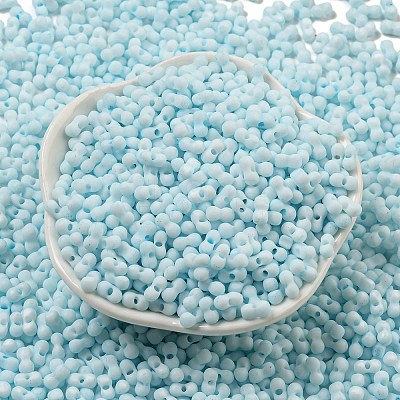 Macaron Color Opaque Frosted Glass Seed Beads X1-SEED-K009-12B-11-1