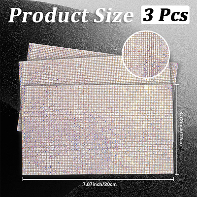 Rhinestones Stickers AJEW-WH20070-075E-1
