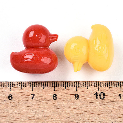 Opaque Acrylic Beads SACR-N018-14-1