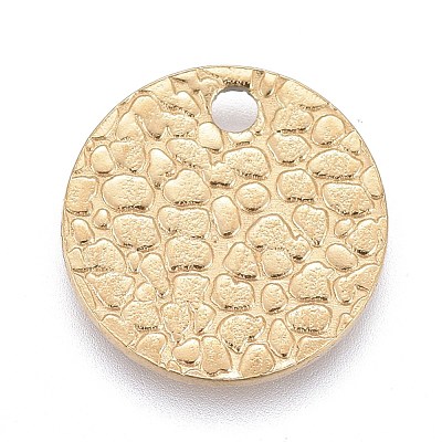 Ion Plating(IP) 304 Stainless Steel Charms X-STAS-M228-B02-G-1