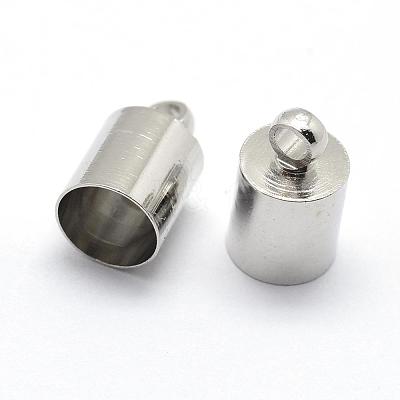 Brass Cord Ends KK-D219-10x5-P-1