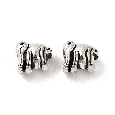 Tibetan Style Alloy European Beads FIND-M047-16AS-1