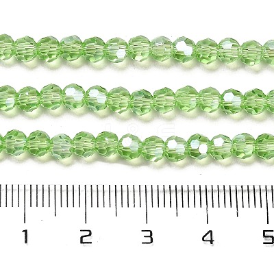 Transparent Glass Beads LS-EGLA-A035-T4mm-B09-1