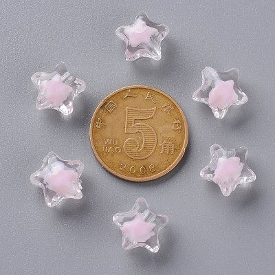 Transparent Acrylic Beads TACR-S152-01A-SS2112-1