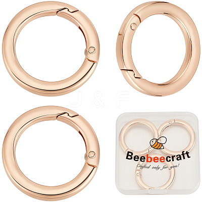 3Pcs Alloy Spring Gate Rings FIND-BBC0002-23KCG-01-1