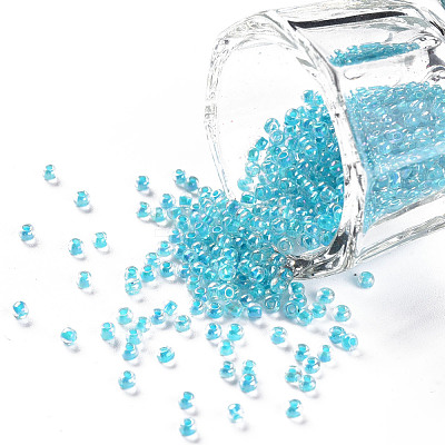 11/0 FGB Grade A Transparent Glass Seed Beads X-SEED-N001-E-314-1