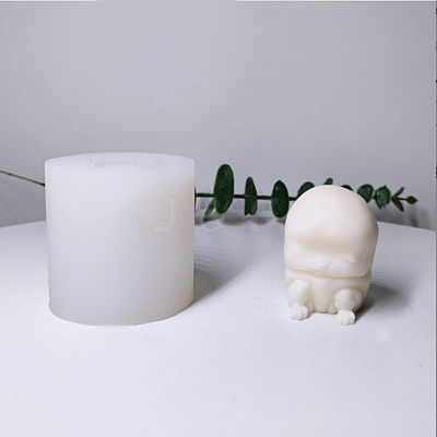 DIY 3D Monster Candle Food Grade Silicone Statue Molds DIY-C058-01D-1