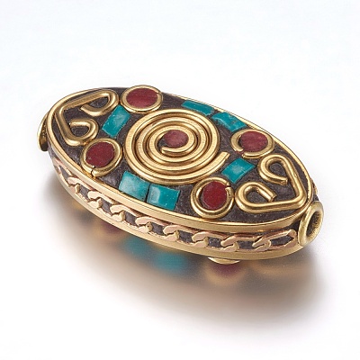 Handmade Indonesia Beads IPDL-F022-11C-1