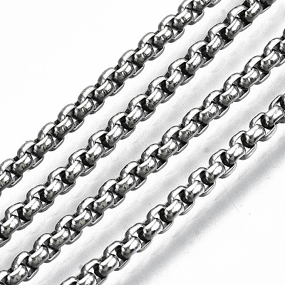 Tarnish Resistant 304 Stainless Steel Venetian Chains CHS-S009-001-1