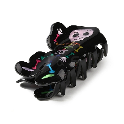 Halloween Themes Acrylic Claw Hair Clips PHAR-P013-A01-1