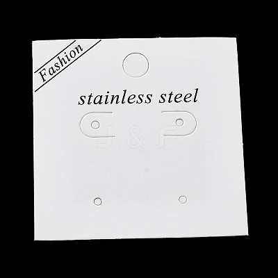 Paper Display Card with Word Stainless Steel CDIS-L009-10-1