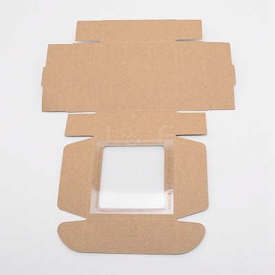 Paper Candy Boxes CON-WH0074-52C-1