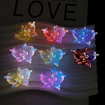 Luminous Opaque Resin Cabochons CRES-L045-09-1